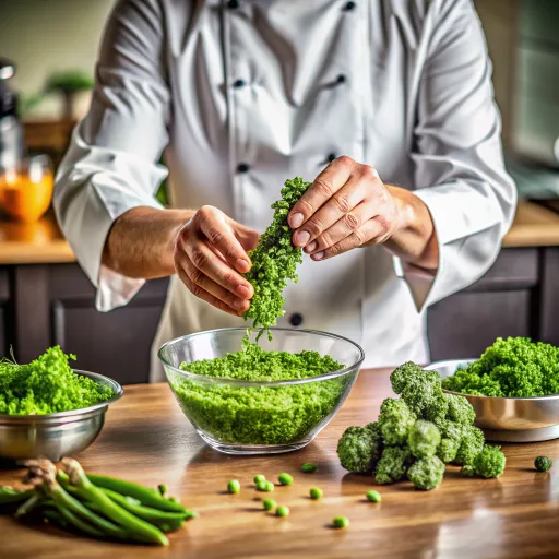 Zupa z Zielonego Groszku i Jarmużu